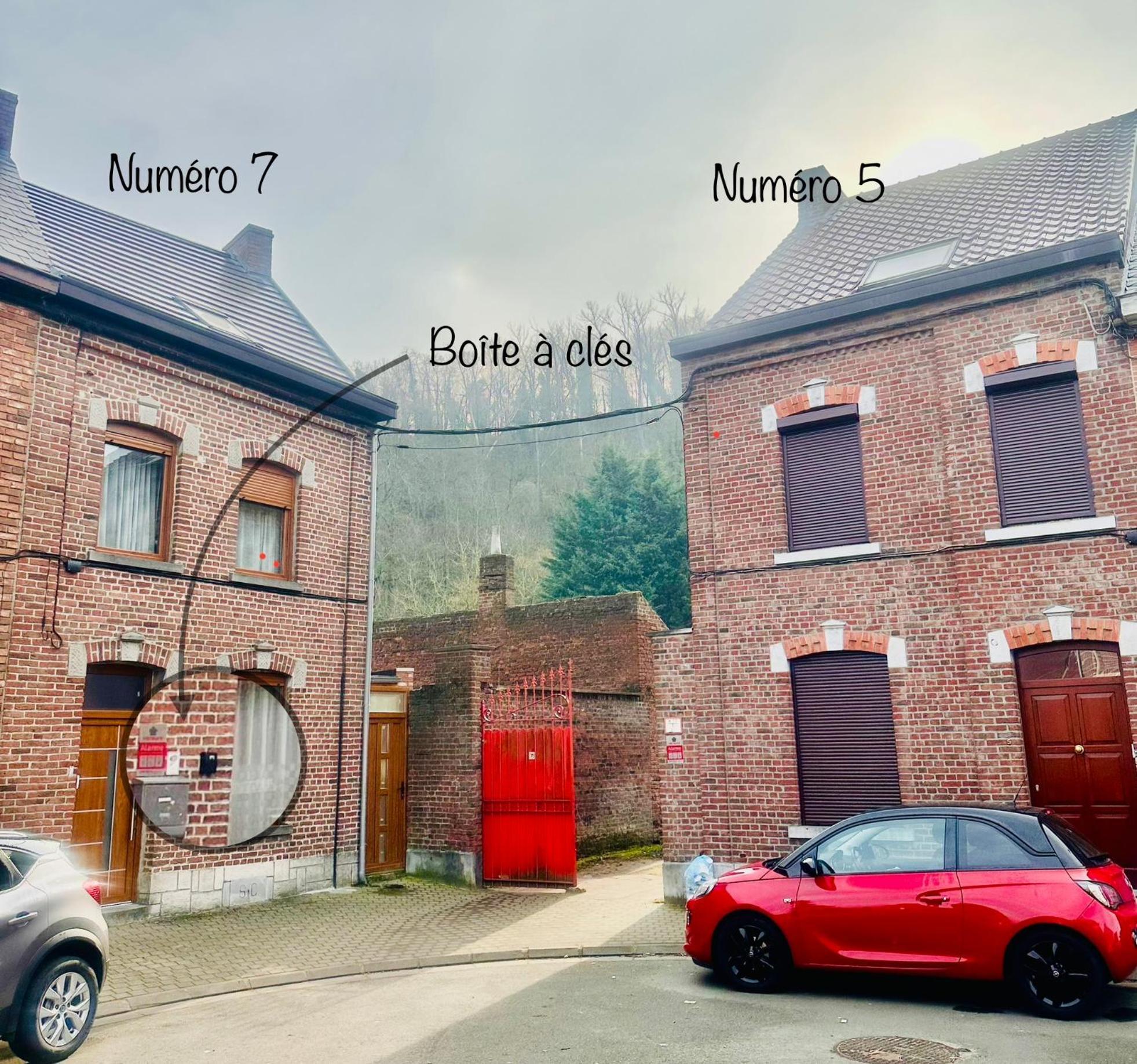 Chambre Et Sdd Privees Dans Une Maison Partagee Avec Des Residents Mons Exteriör bild
